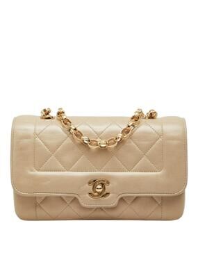 Chanel Vintage Cc Chain Flap Bag #351149C37B